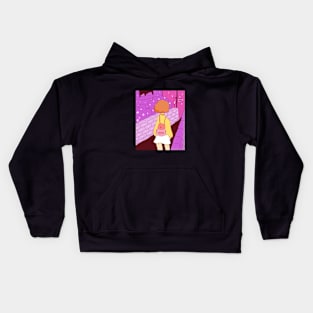 Pastel anime by mamitheartist Kids Hoodie